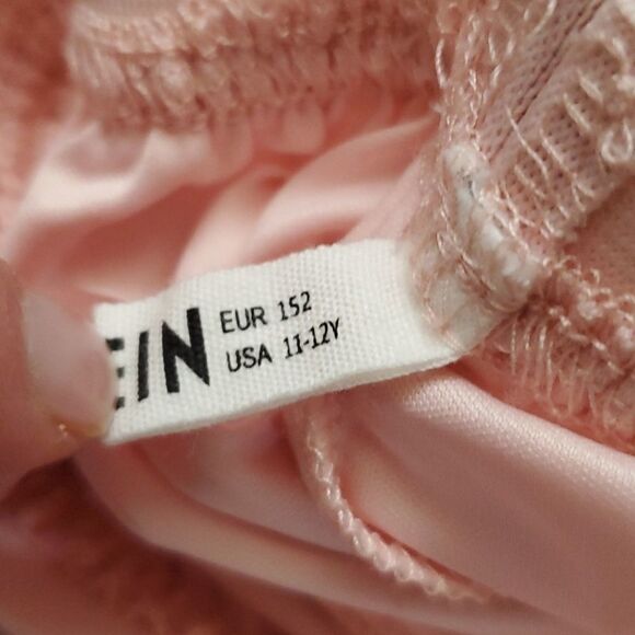 Shein Girls Size 11/12 Pink Tulle Skirt - Picture 2 of 3